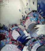 Fountain. 1998. Cool batique, mix. techn.