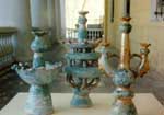 Candlesticks. Ceramics. 1995�.