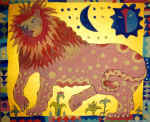 "Lion". 1999. C.o. 100�80