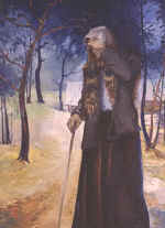 "Grandmother" canvas, oil, 122�88, 1991�.