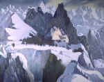 "Tiyn-Shan mountains", canvas, oil, 120�151, 1998�.
