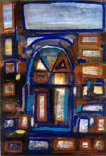 From "windows" series paper, mixed technique.1996 50�40