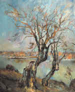 Awakening. 1999. Canvas, oil. 60�50