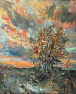 Sunset. 1998. Canvas, oil. 60�50
