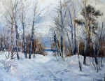 Thaw. 1996. Canvas, oil. 67�78 