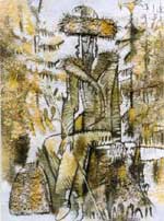 Hassis's Far-tale, 1997, 40�30 Paper, mixed technique. Theatre of Jewish  Costume Cycle