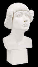 "M. Tsvetaeva". gypsum, 1992, 63�34�32