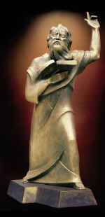 "Moses". Toned gypsus, 1996 69�30�35