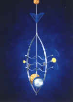 N.Istratuk, 5th year, 10th semester. Design of a lighting fixture on strings �Fish�. 